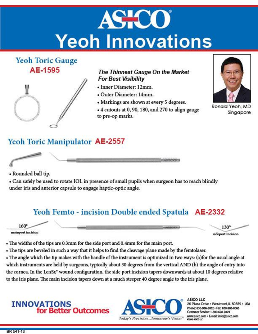 Comprehensive surgical instrumentation